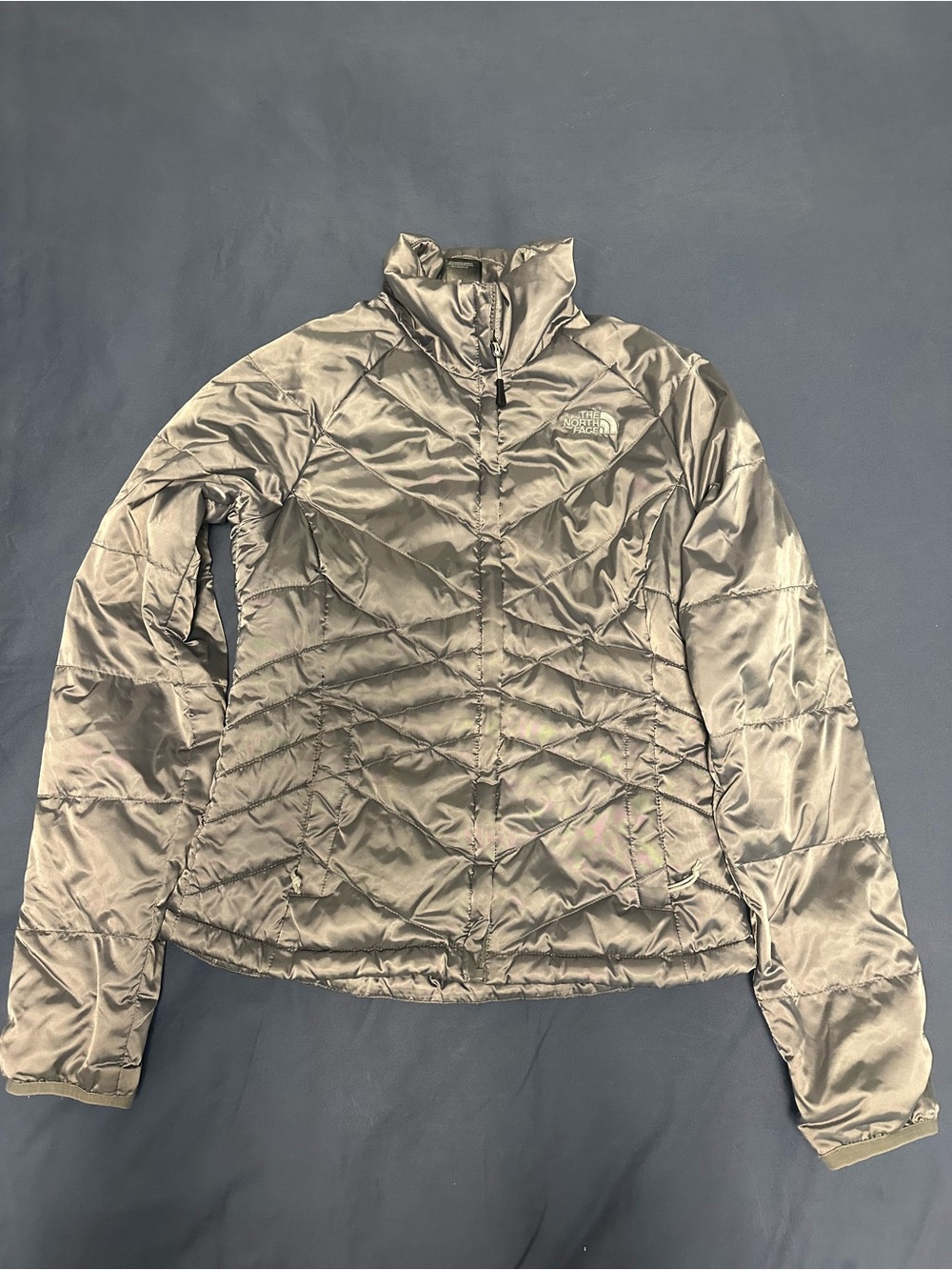 The North Face Women's Lightweight Quilted Puffer Jacket - Gray